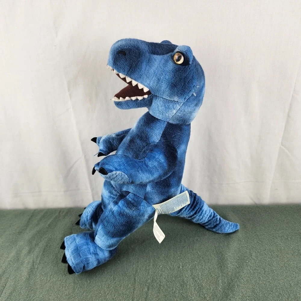 Build a Bear Workshop Blue T‎ Rex Dinosaur Plush 16